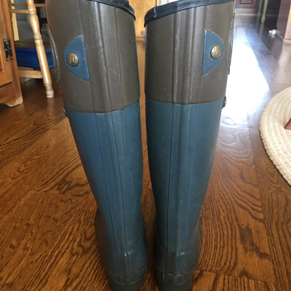 Hunter Womens Sandhurst Carlyle Riding Rain Boots - Picture 3 of 8
